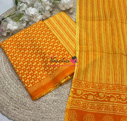 Pure Mul Mul Cotton | Unstitched Material | VVUSM065