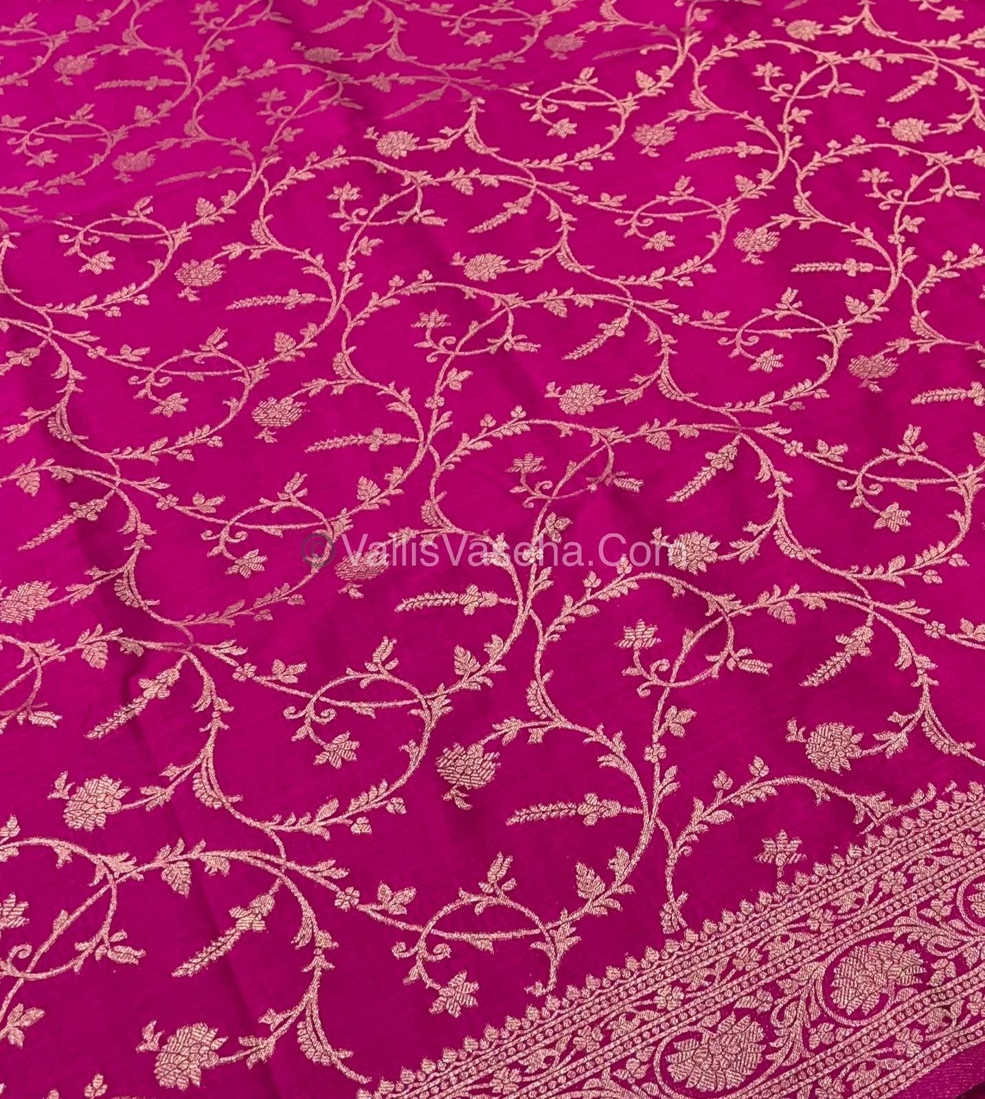 Banarasi - Heritage Silk - Semi Kathan Silk - Pink Shade- VVBHS001