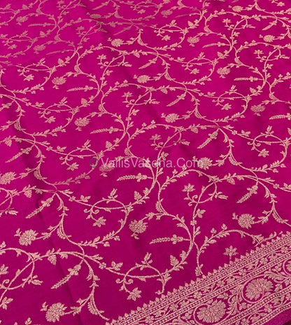 Banarasi - Heritage Silk - Semi Kathan Silk - Pink Shade- VVBHS001