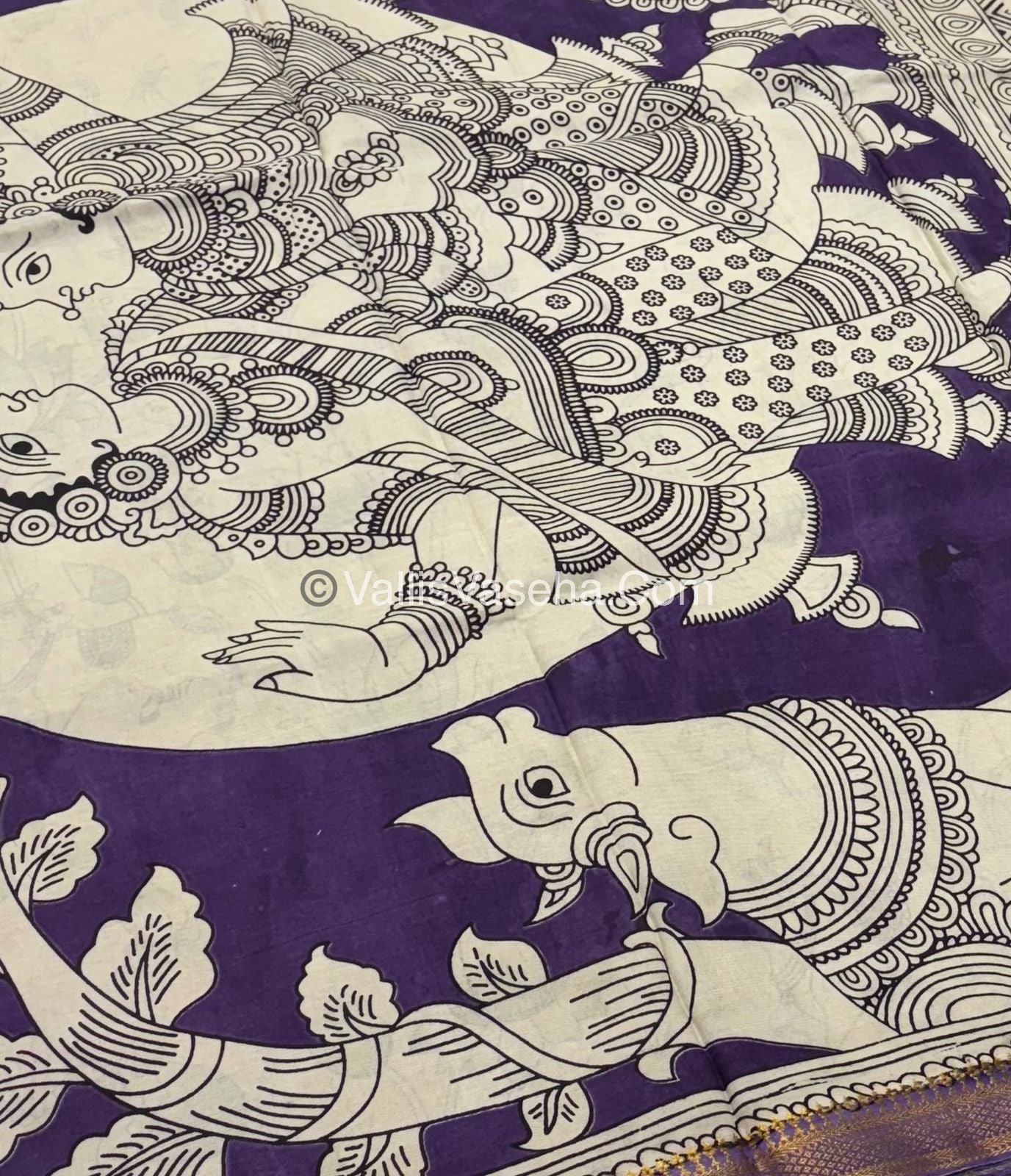 Chennur Silk | Kalamkari Prints | VVCKS006