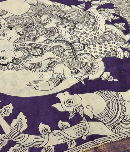 Chennur Silk | Kalamkari Prints | VVCKS006