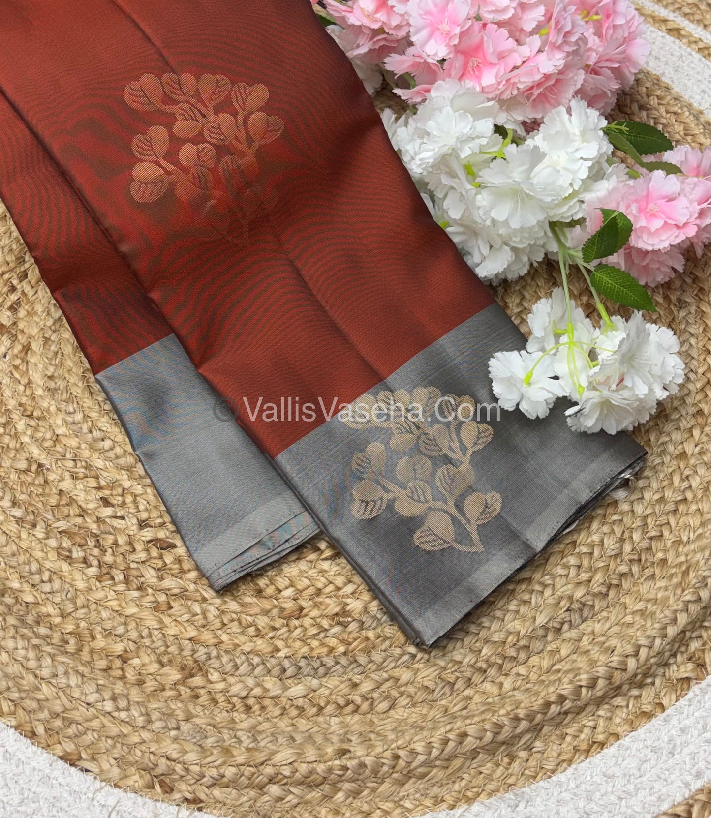Half Mix - Pure Soft Silk Saree - VVPSS051