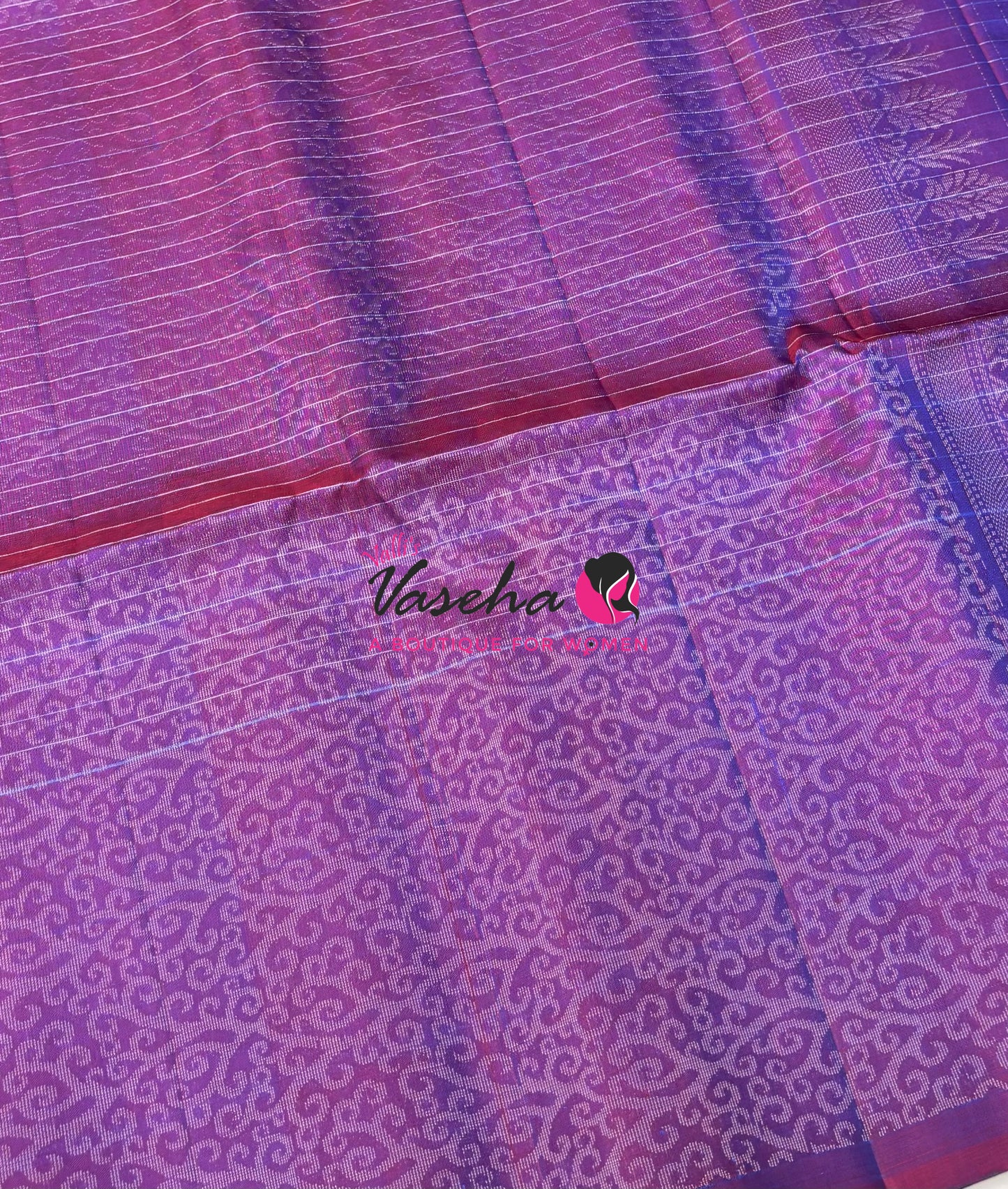 Pure Soft Silk Saree  - Purplish Pink Shade - VVPSS115