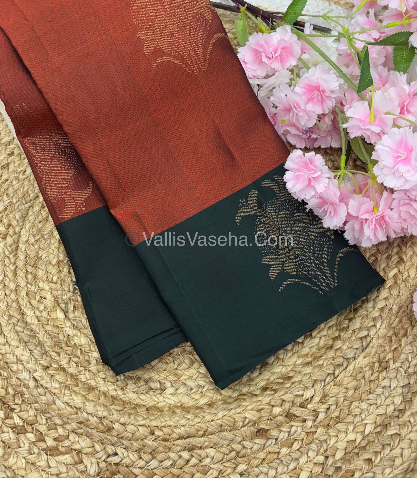 Half Mix - Pure Soft Silk Saree - VVPSS054