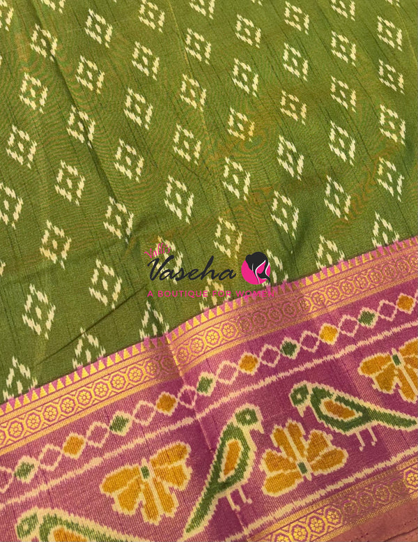 Semi Patola | Printed Silk Saree - Combo - VVSPS003