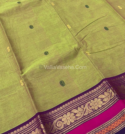 Kanchi Cotton Saree - VVKCS012