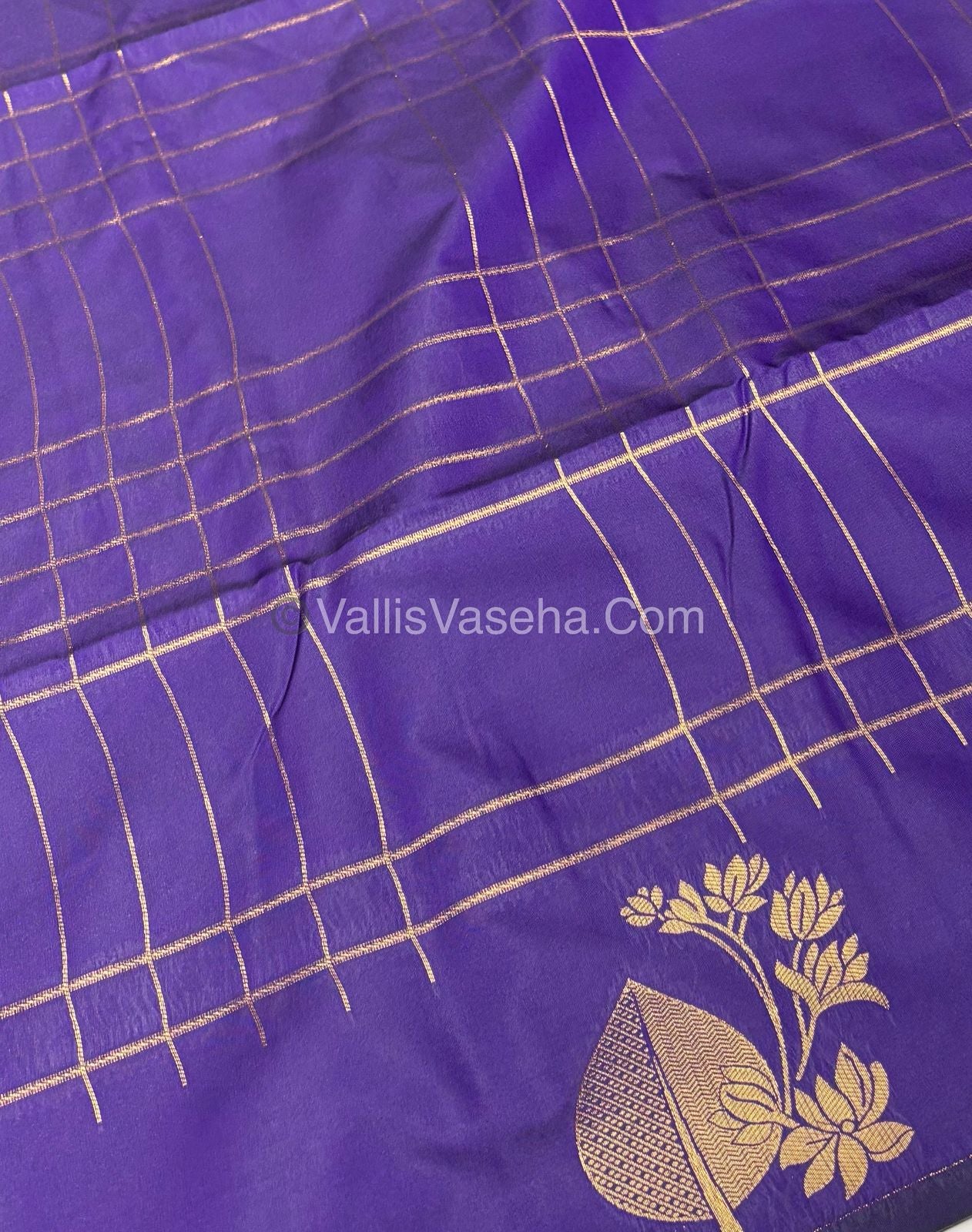 Semi Soft Silk - Violet Shade -VVSSS033