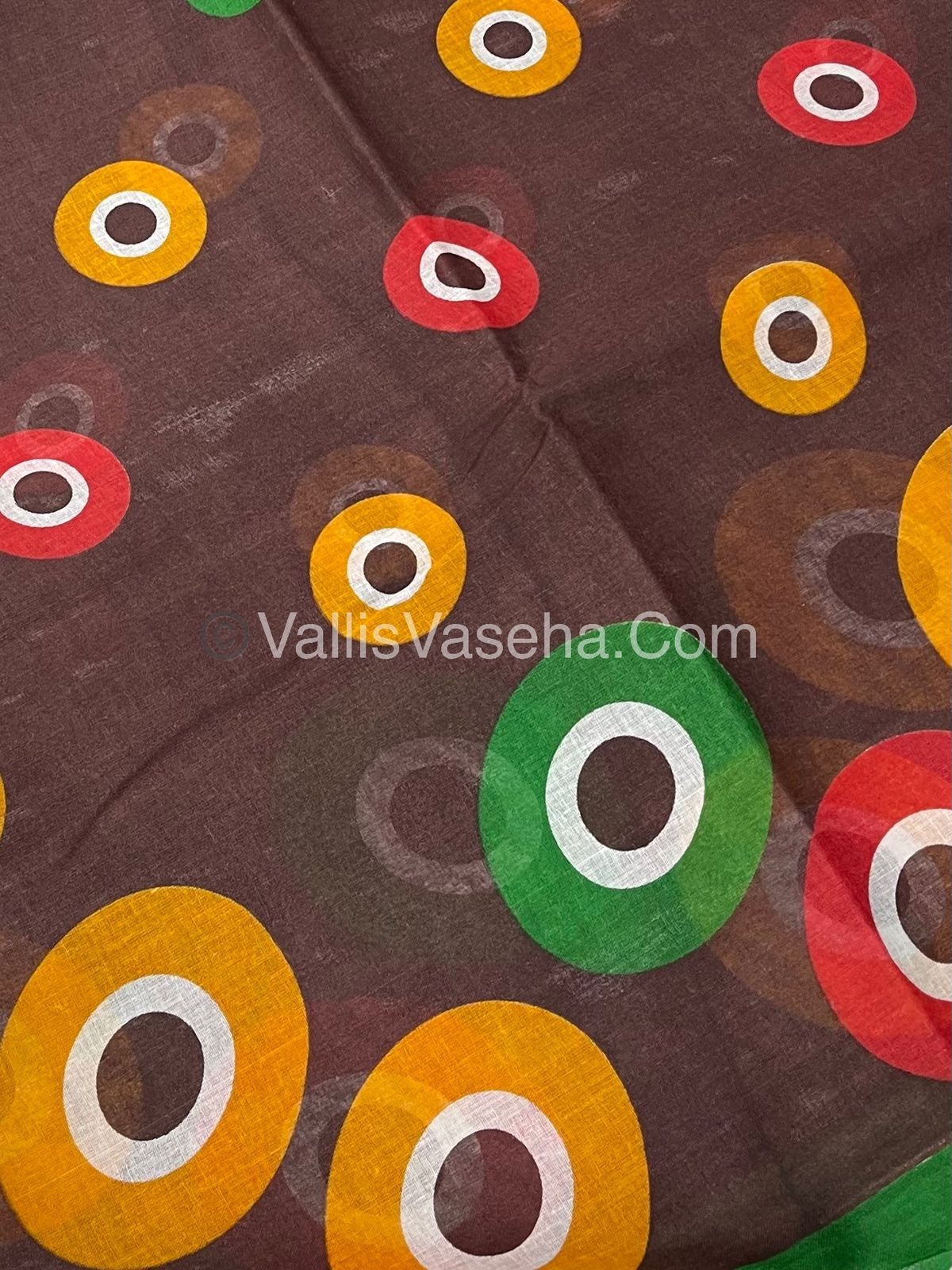Pure Cotton Voile Saree | VVPVC004
