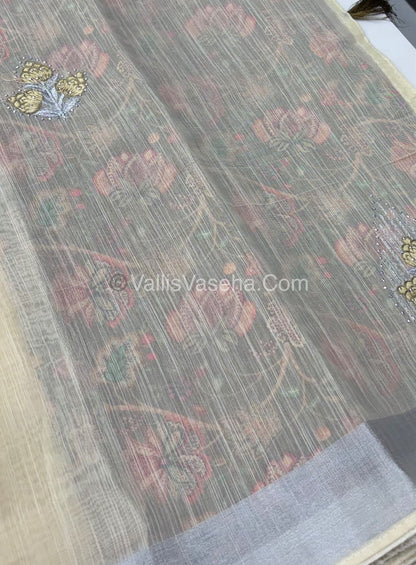 30% less - Offer Saree - Mixed Cotton Saree - VVDS002