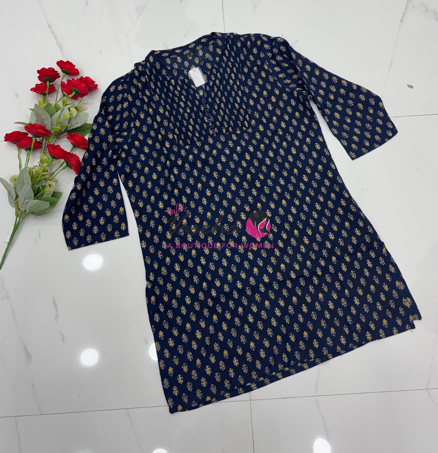 Ready Made - Short Top - Blue Color - VVRST002