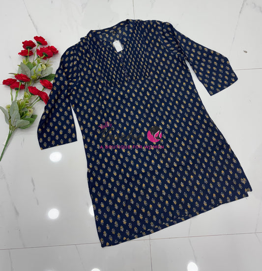 Ready Made - Short Top - Blue Color - VVRST002