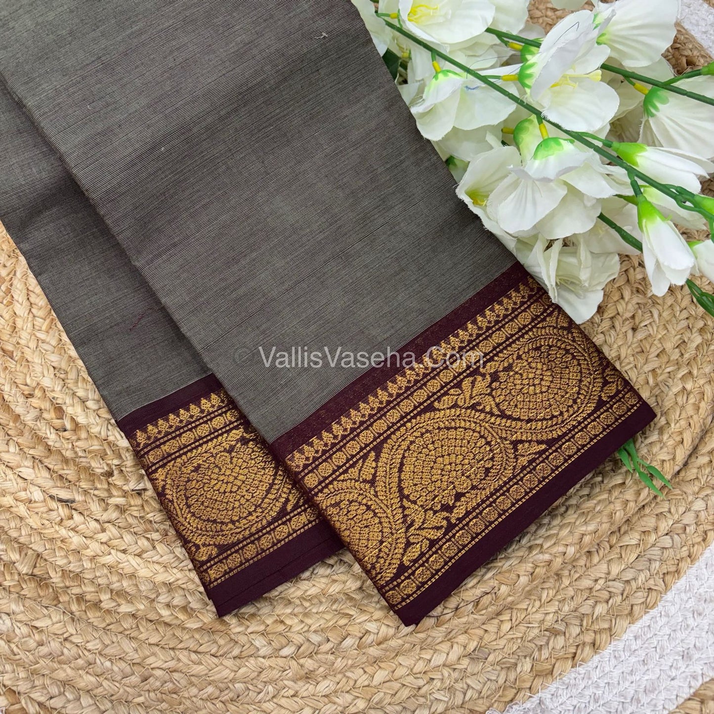 Kanchi Cotton Saree - VVKCS018