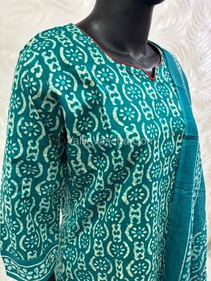 Ready Made - Salwar, Kameez & Duppatta(3pc) - Printed - VVRBS004