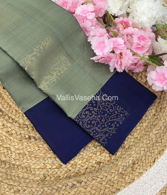 Half Mix - Pure Soft Silk Saree - VVPSS030
