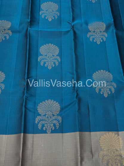 Half Mix - Pure Soft Silk Saree - VVPSS075