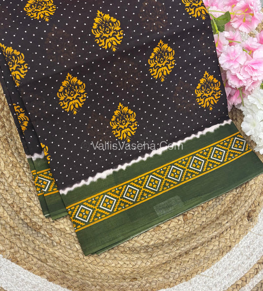 Pure Cotton Voile Saree | VVPVC005