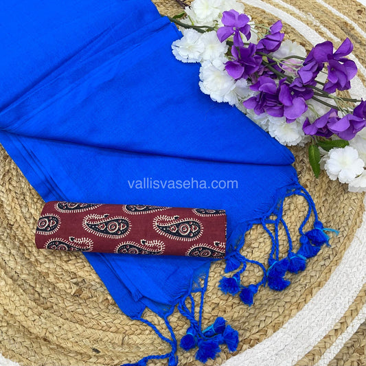 Budget Friendly Sarees - Casual Wear Sarees - Khadi Cotton Sarees - VVKCS001