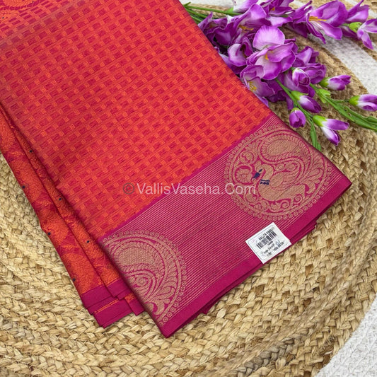 50% less - Offer Saree - Muslin Silk Saree - VVDS003
