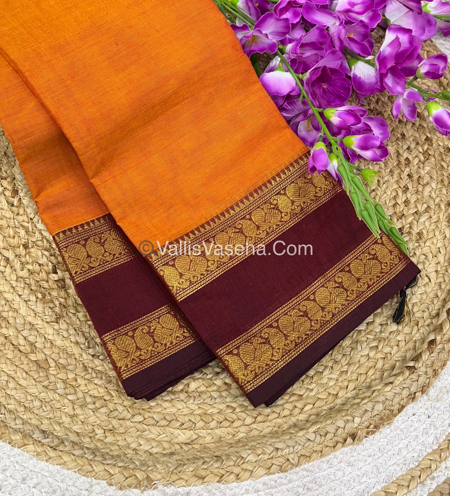 Kanchi Cotton Saree - VVKCS015