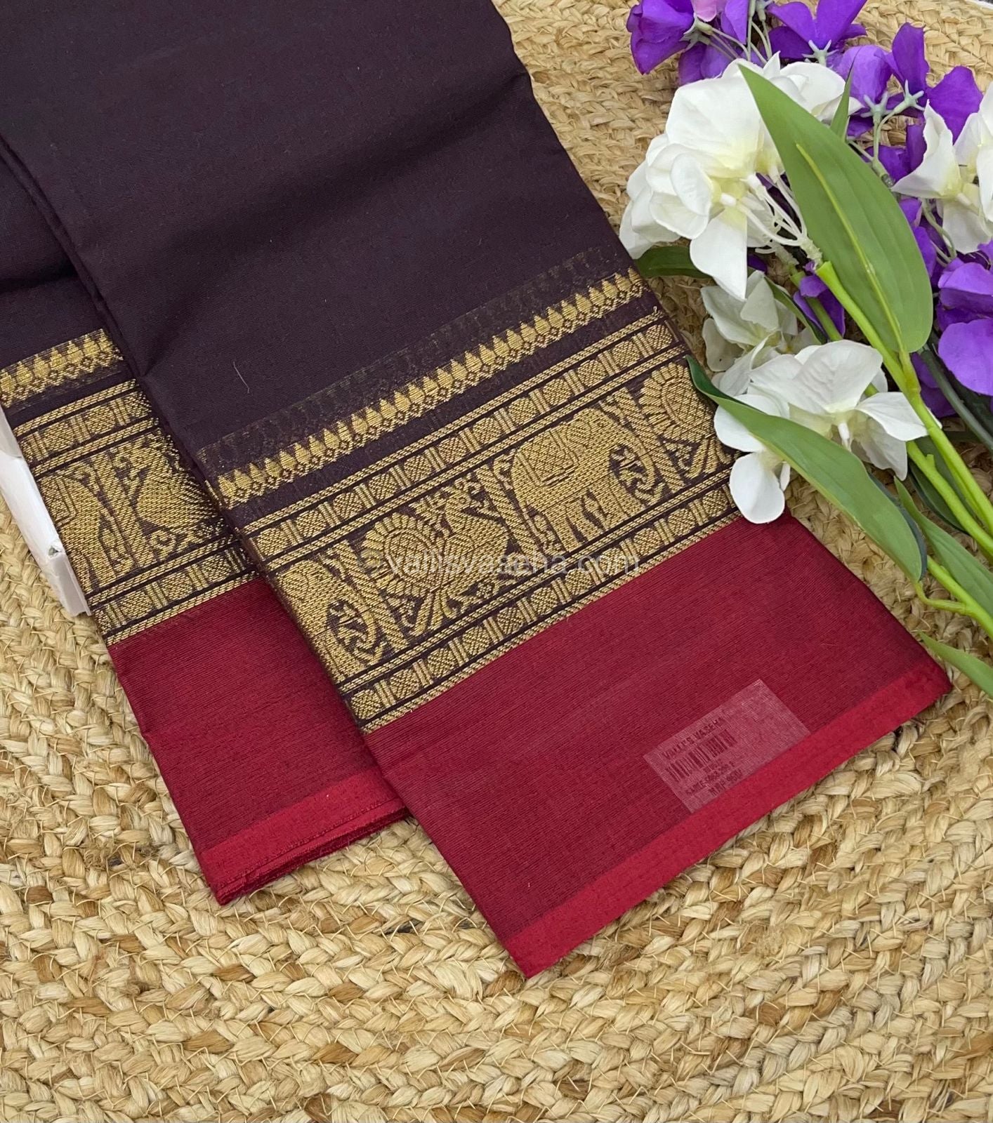 Kanchi Cotton Saree - VVKCS006