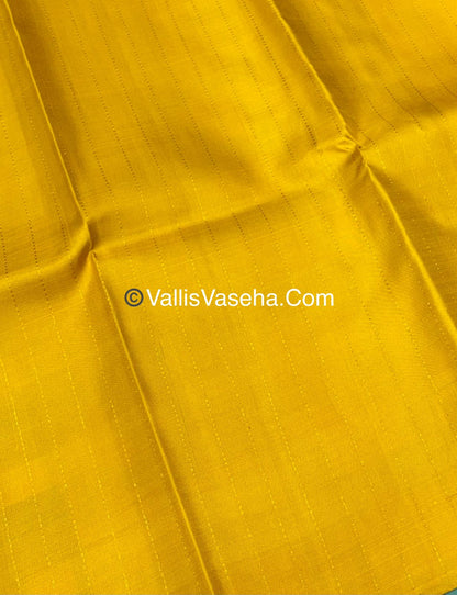 Pure Kanchipuram Silk Saree | Pazhum Pazhamum Checks | VVPS017