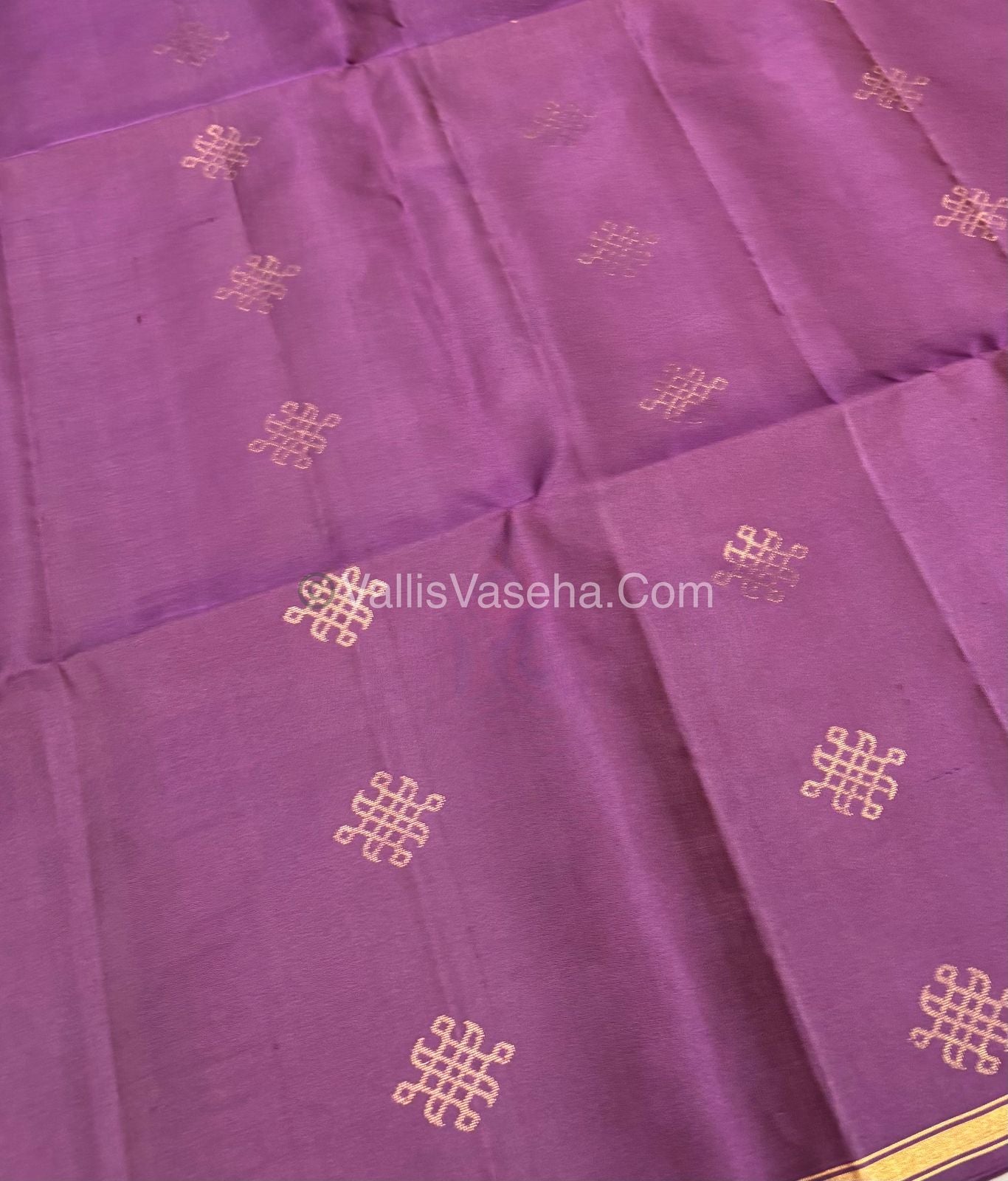 Pure Soft Silk Saree  - Wine Shade - VVPSS074