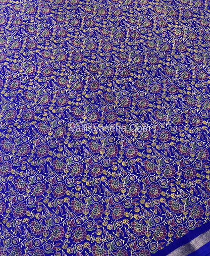 Casual Wear - Fancy Mixed Cotton - Blue Shade - VVFMC001