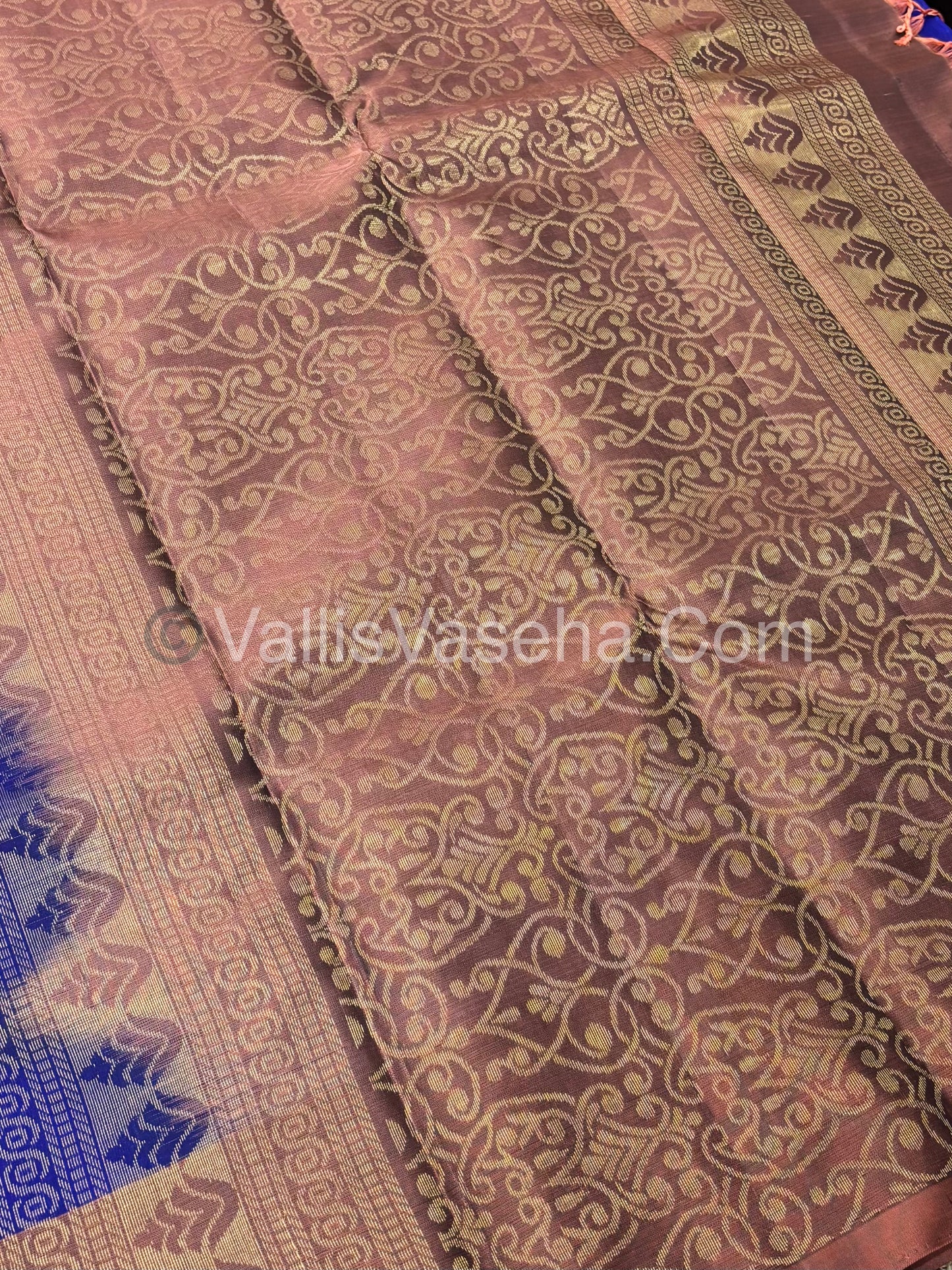 Half Mix - Pure Soft Silk Saree - VVPSS043