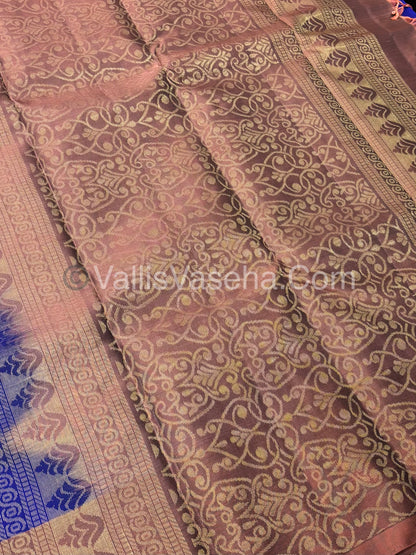 Half Mix - Pure Soft Silk Saree - VVPSS043