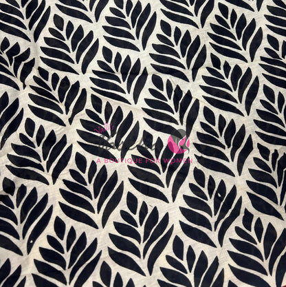 Pure Soft Mul Mul Cotton Sarees - Hand Block Prints - VVMMC010
