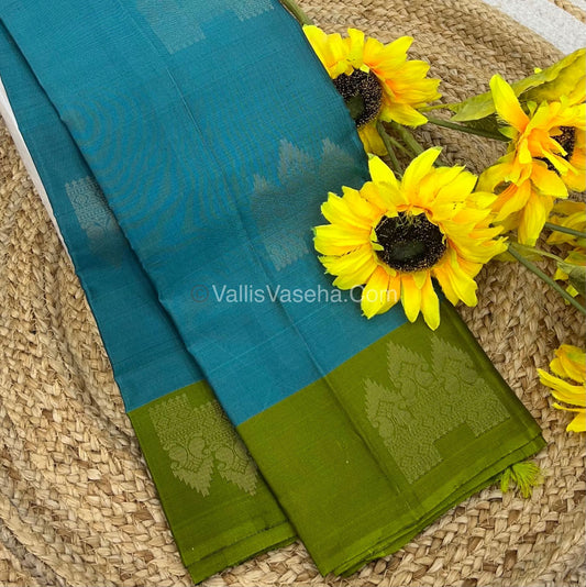 Half Mix - Pure Soft Silk Saree - VVPSS030