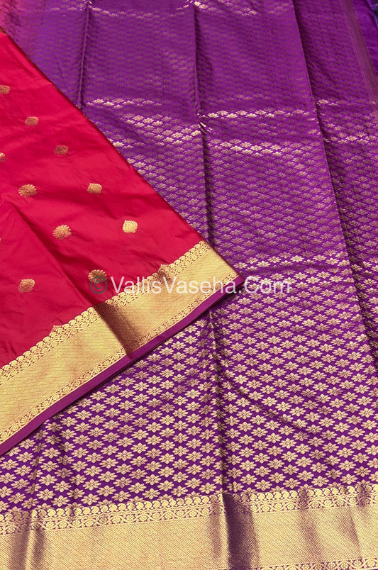 Semi Kanchipuram Soft Silk - VVSSS009