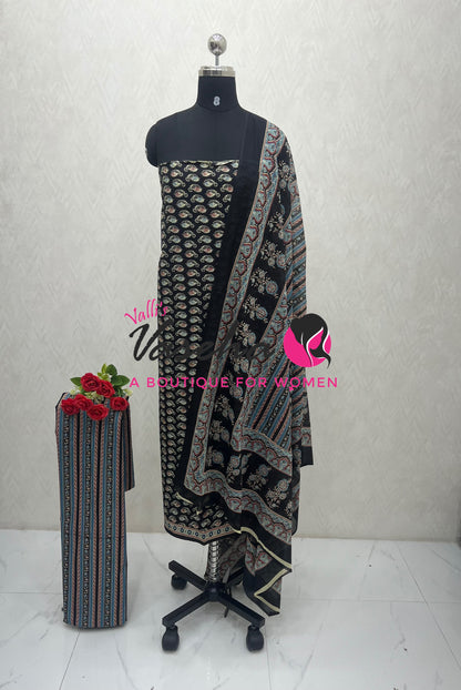 Pure Mul Mul Cotton | Unstitched Material | VVUSM079