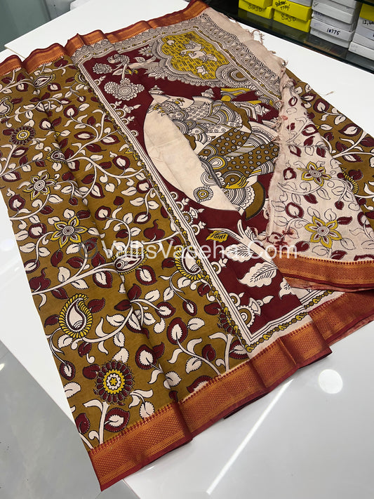 Chennur Silk | Kalamkari Prints | VVCS005