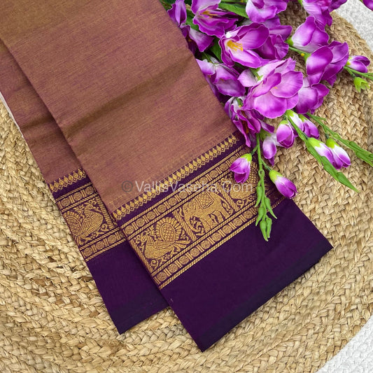 Kanchi Cotton Saree - VVKCS007