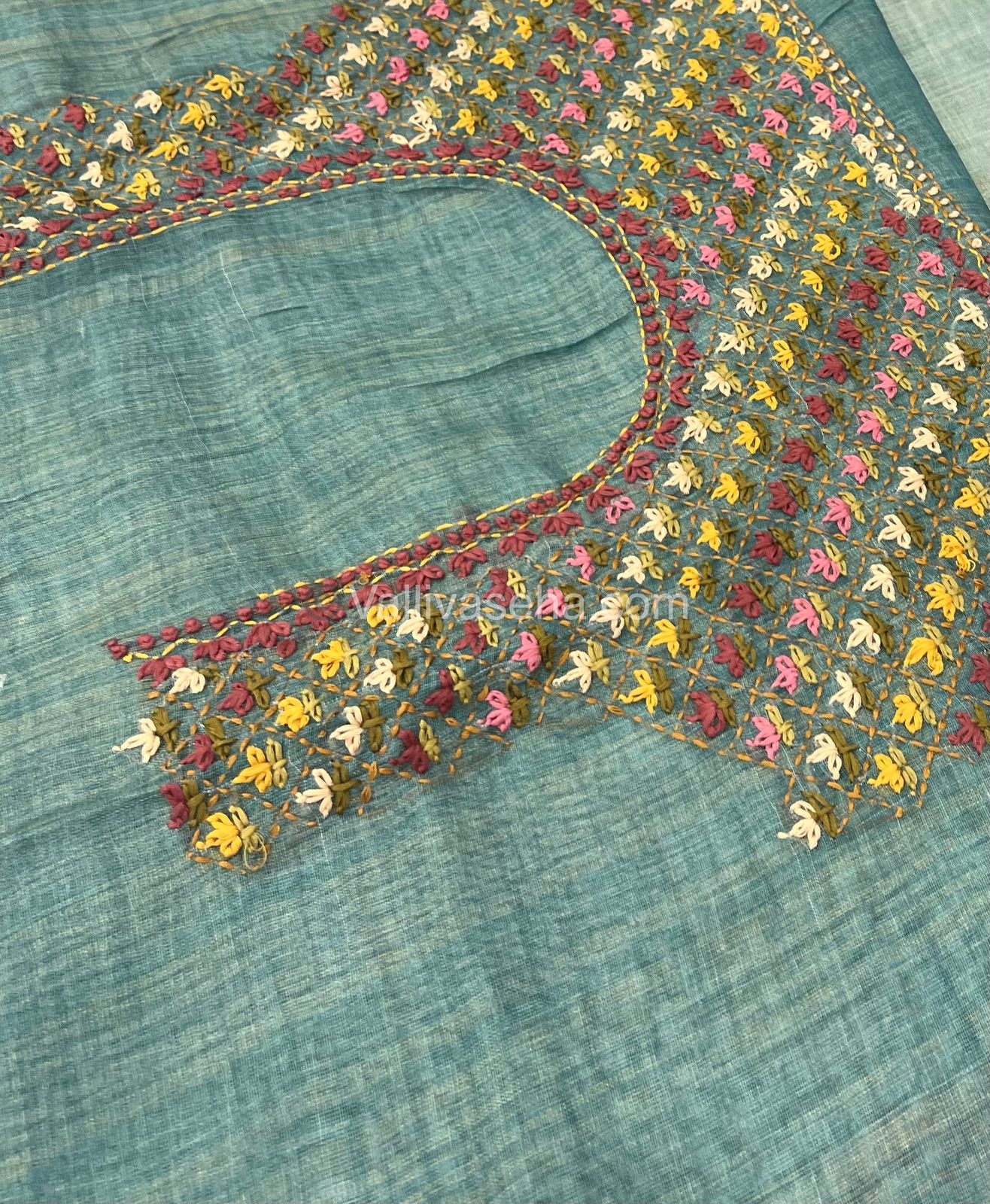 French Knot - Tissue Saree -  VVLFN001