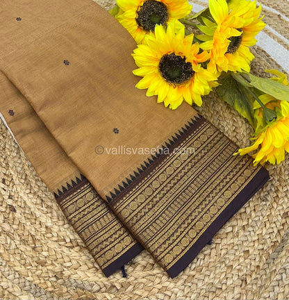 Kanchi Cotton Saree - Butta Design VVKCS008