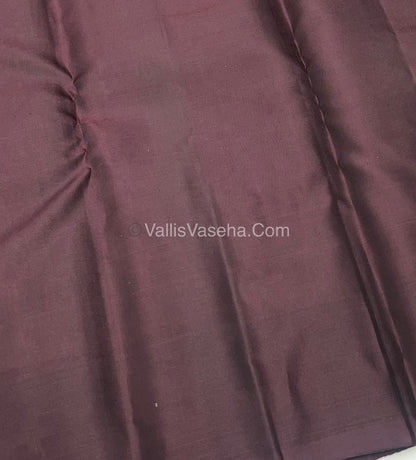 Half Mix - Pure Soft Silk Saree - VVPSS054