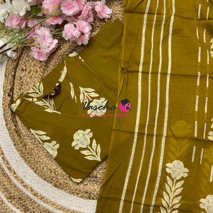 Readymade 3pc Set - Cotton - VVRMS017