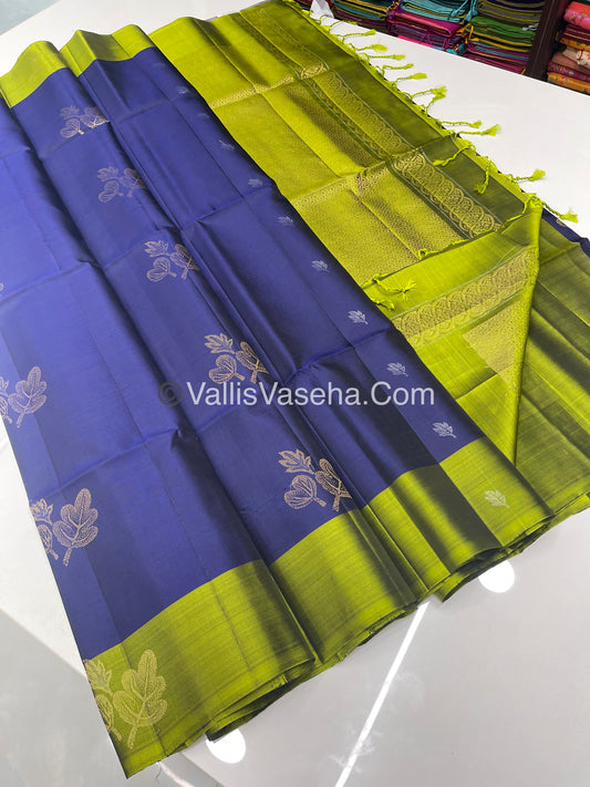 Half Mix - Pure Soft Silk Saree - VVPSS031