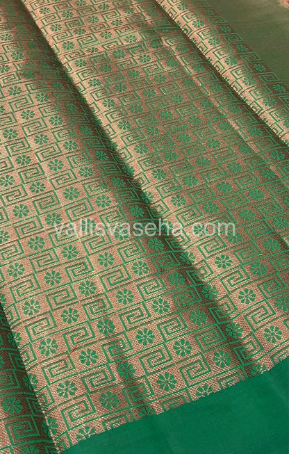 Banarasi - Copper Zari Saree - VVCZ001