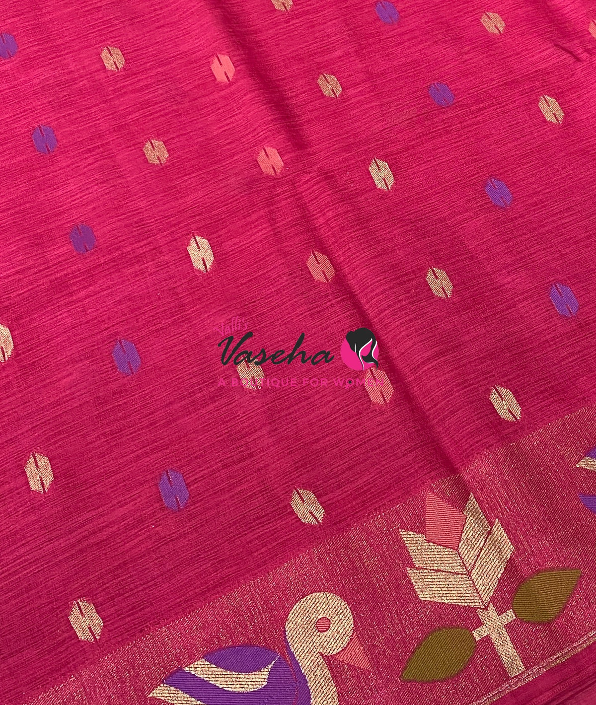 Banarasi - Heritage Meenakari Silk - Pink Shade - VVBHS014