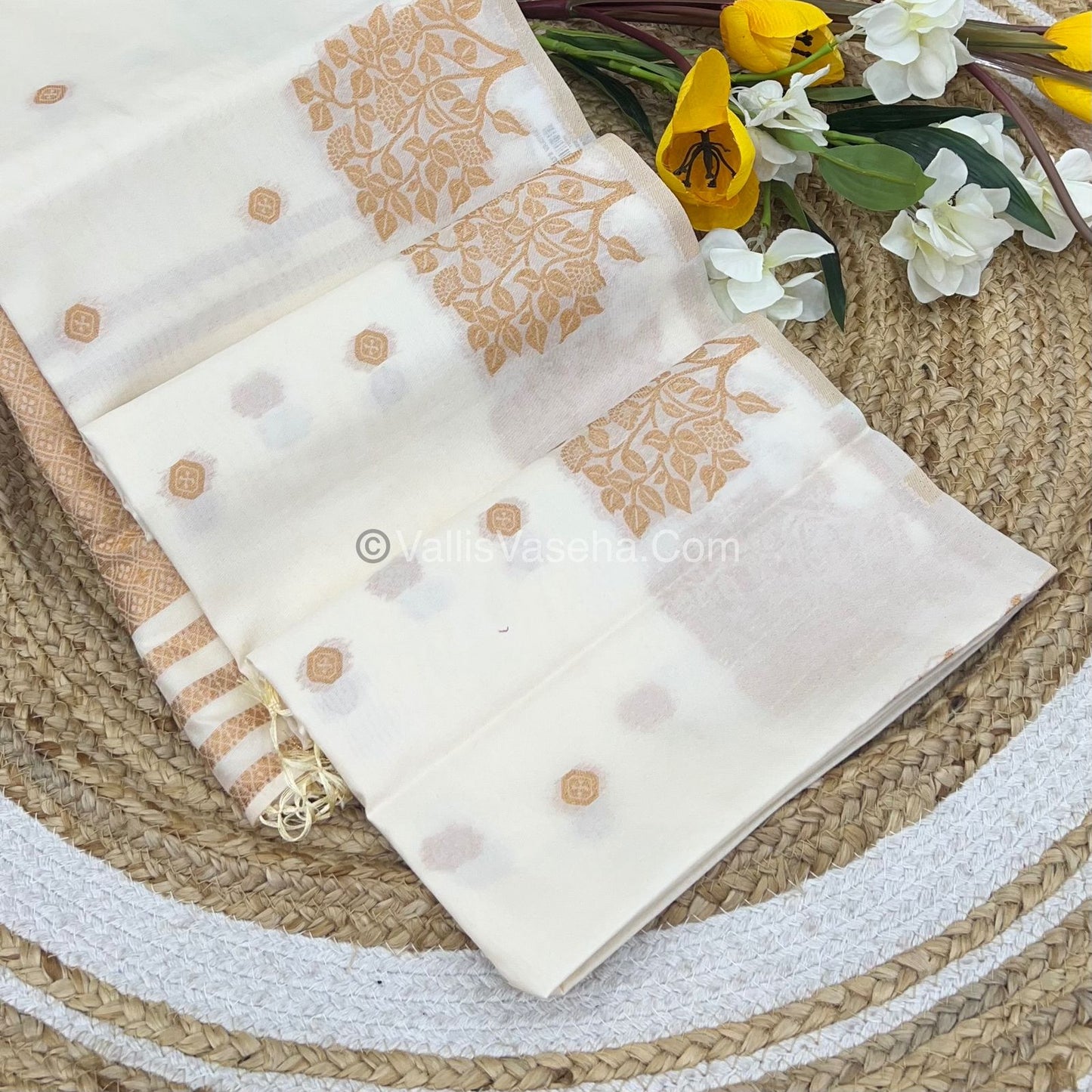 Mulberry Semi Silk - Cream Shade - VVMSS002