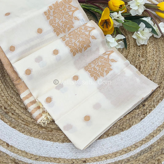 Mulberry Semi Silk - Cream Shade - VVMSS002