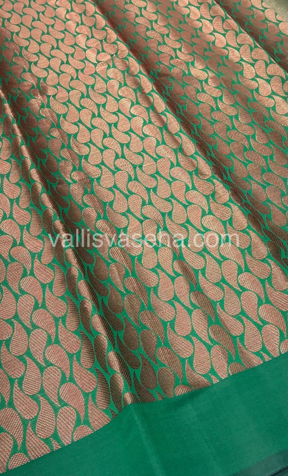 Banarasi - Copper Zari Saree - VVCZ001