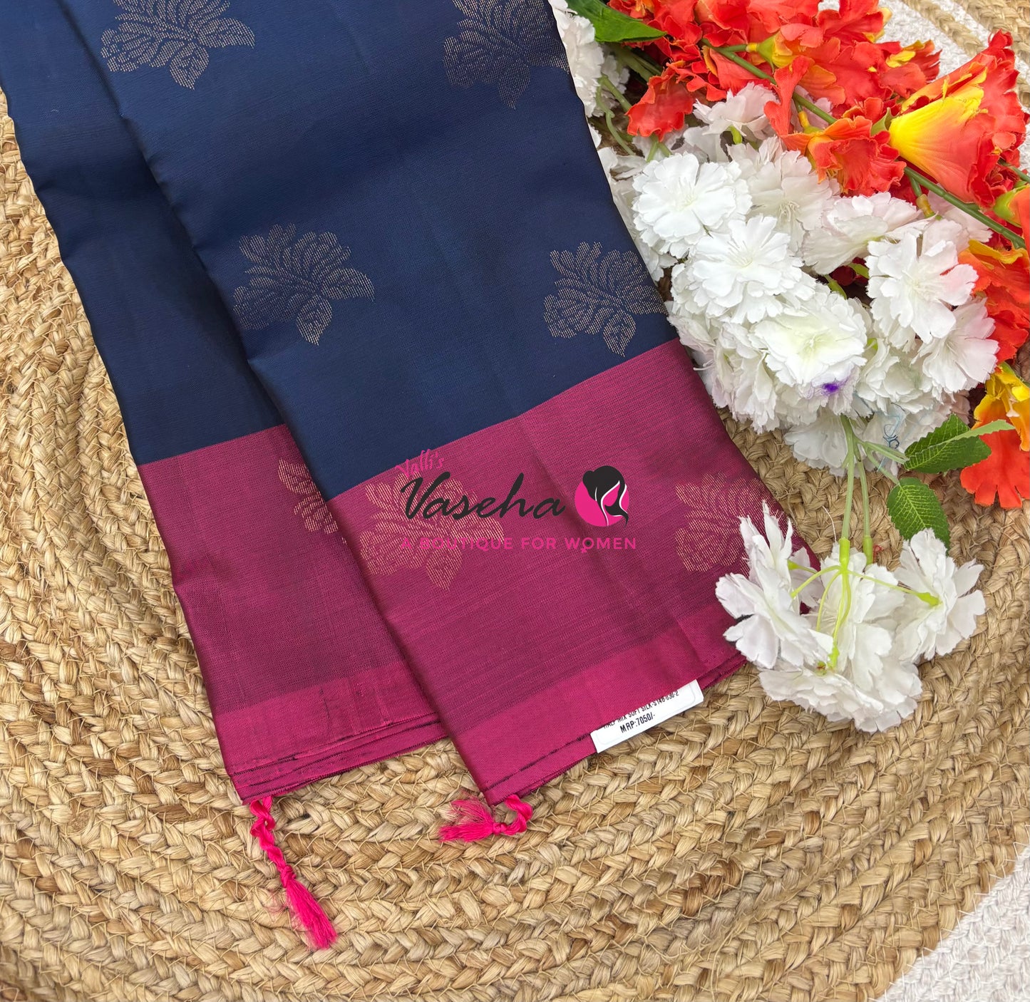 Half Mix - Pure Soft Silk Saree - VVPSS083