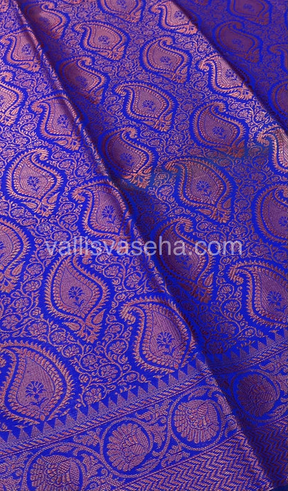 Banarasi - Copper Zari Saree - VVCZ001