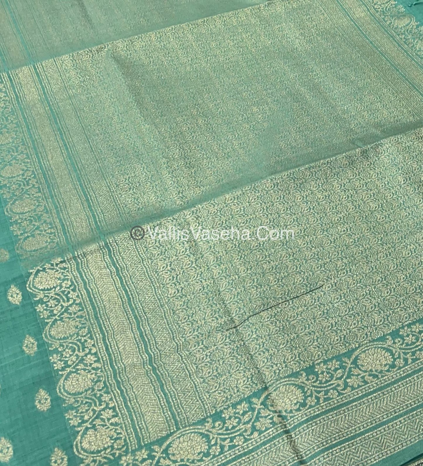 Banarasi - Heritage Silk - Semi Kathan Silk - Green Shade - VVBHS006