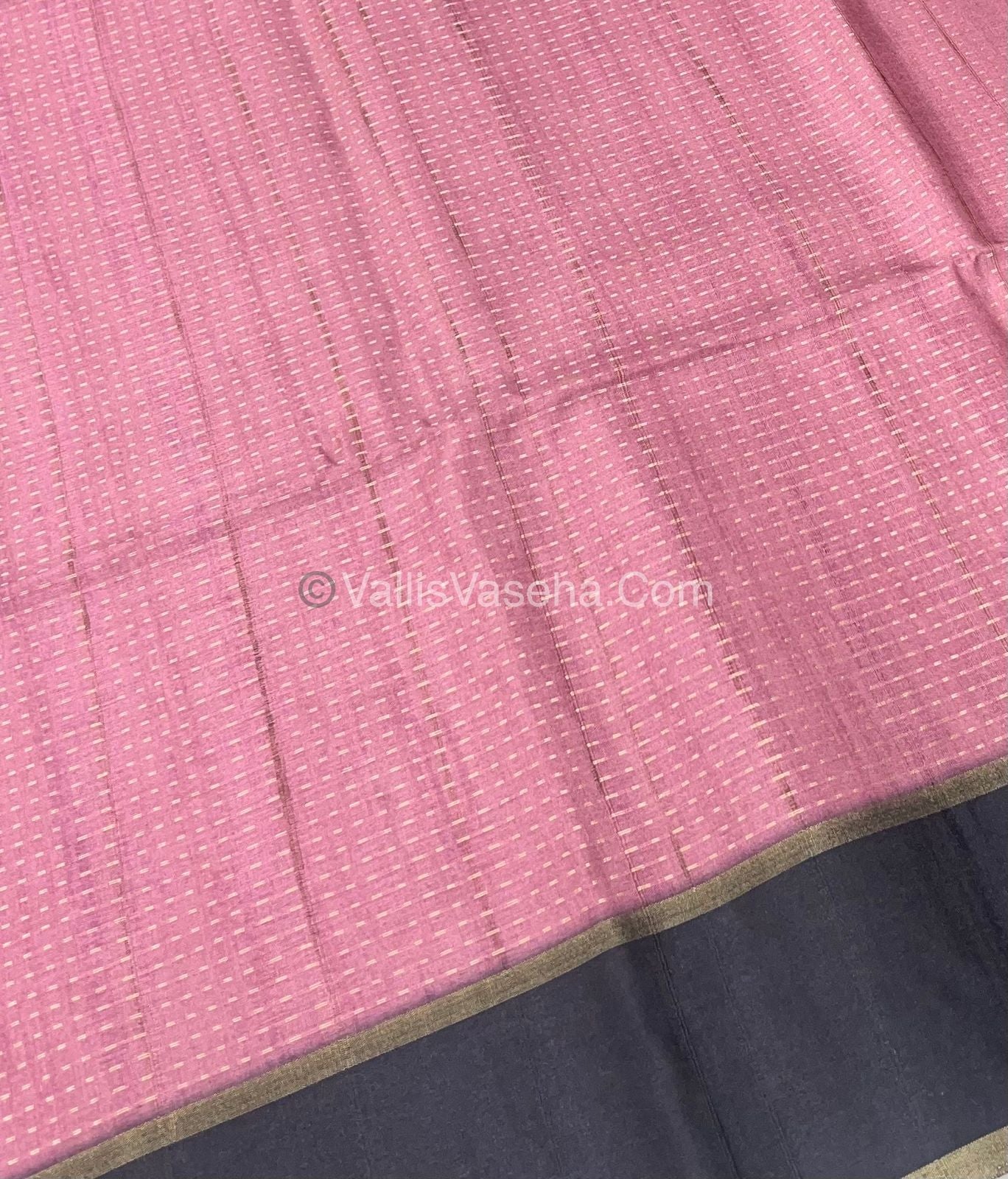 Semi Tussar Silk - Vairavoosi Design - VVSTS037