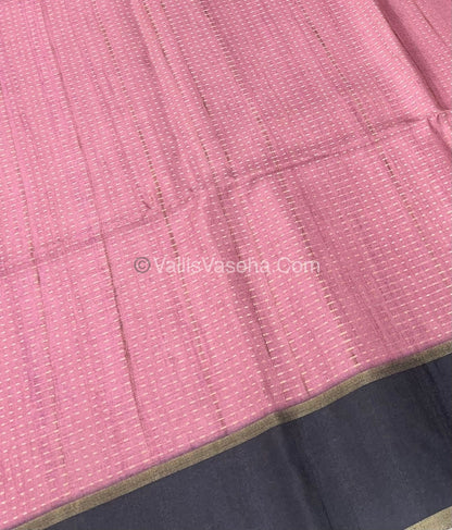 Semi Tussar Silk - Vairavoosi Design - VVSTS037